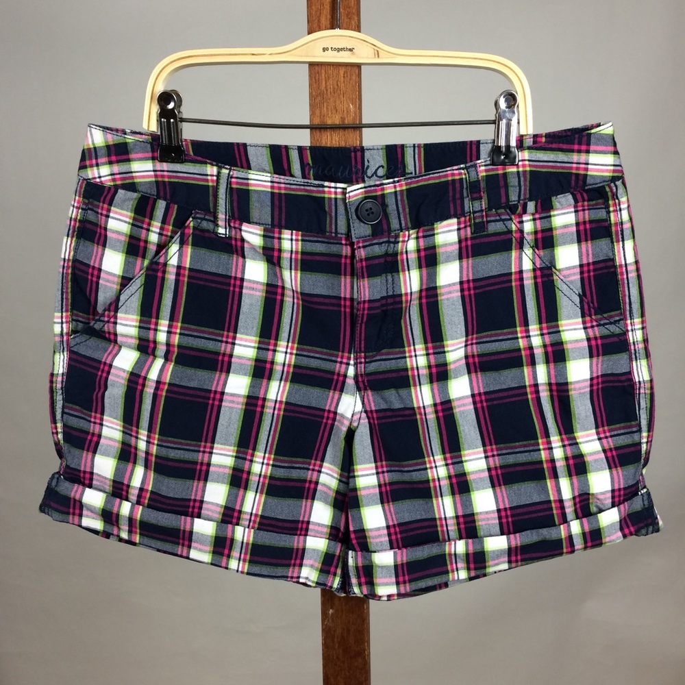 Maurices Plaid Shorts